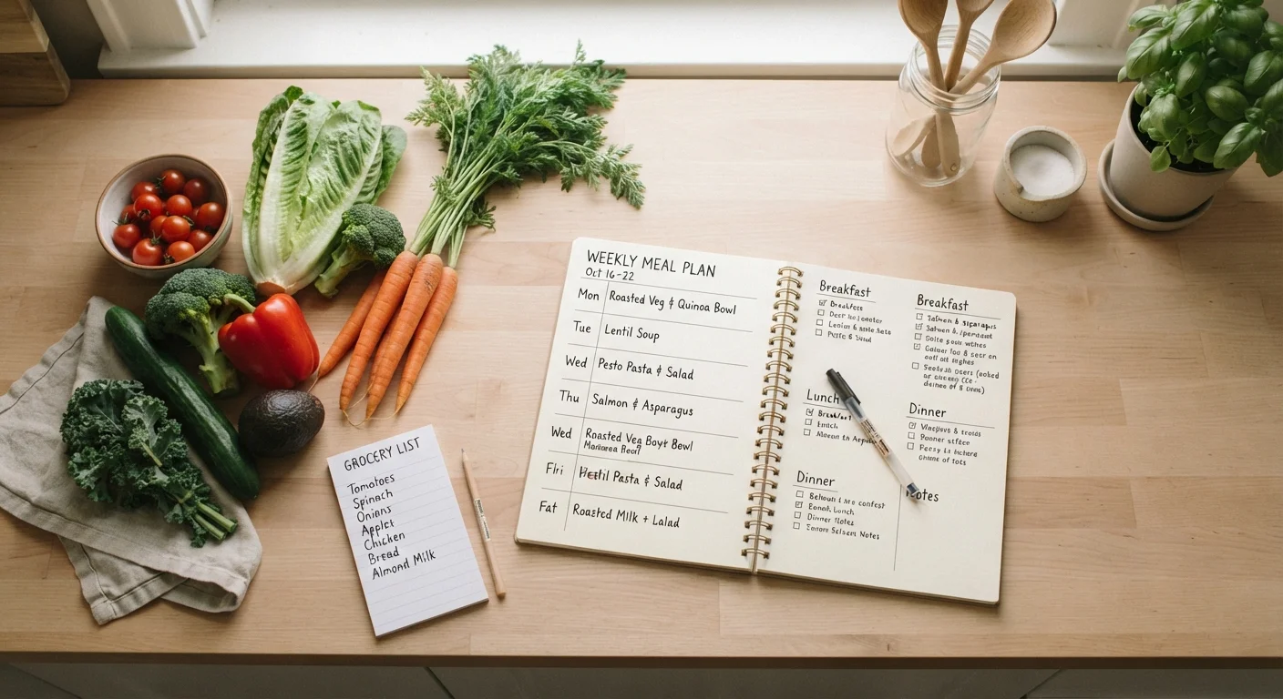 Building a Flexible Meal Planning Framework for Busy Weeks
