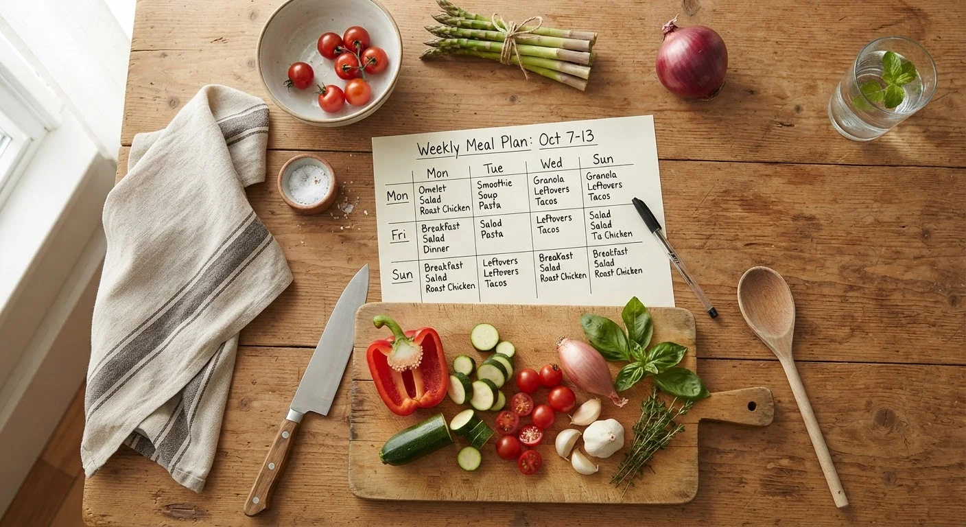 Building a Weekly Meal Plan You'll Actually Stick To