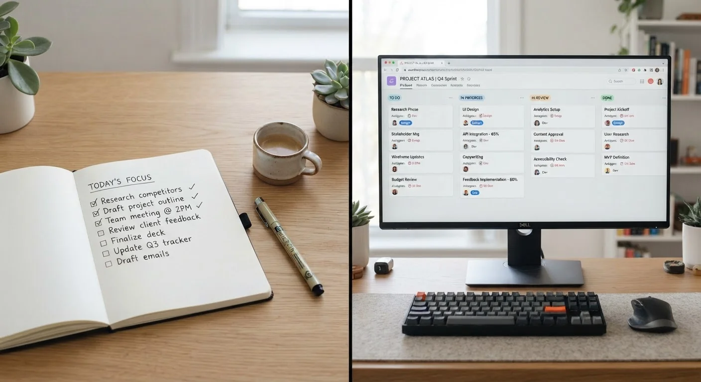 Task Managers vs. Project Management Platforms: Where Each One Belongs