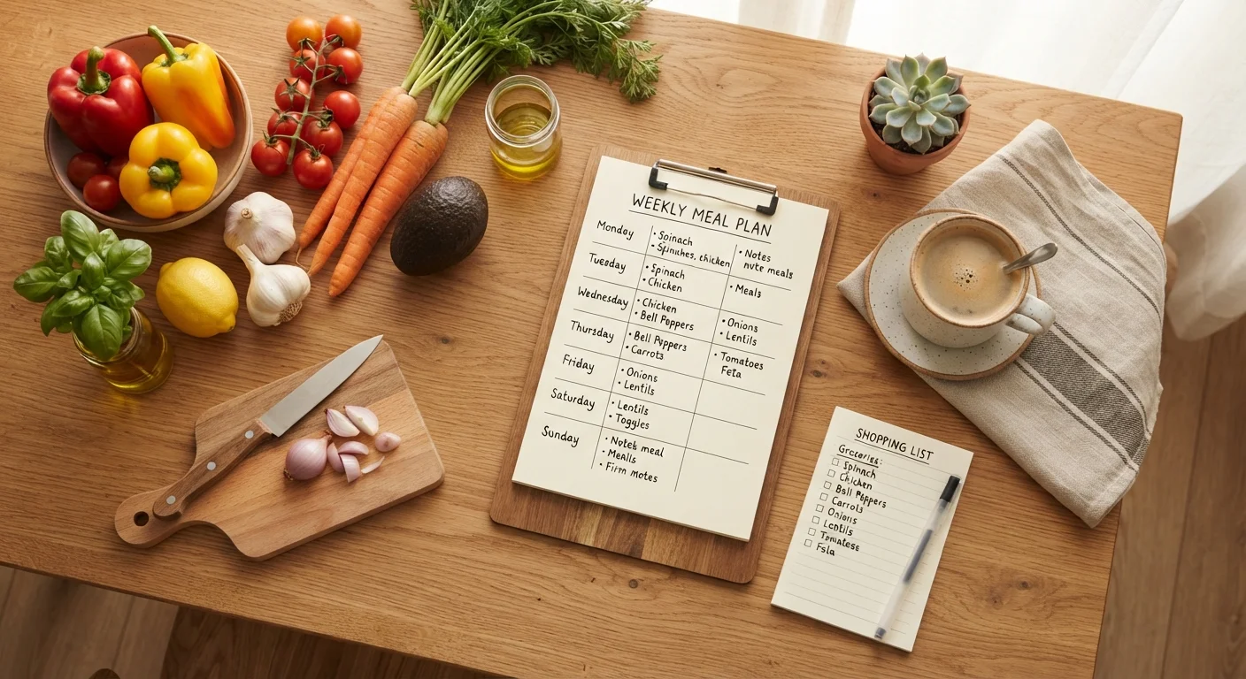 The Weekly Meal Planning Checklist