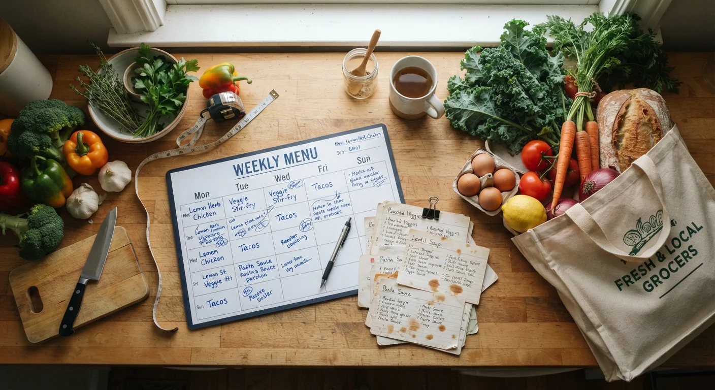Why Your Meal Plan Falls Apart by Wednesday
